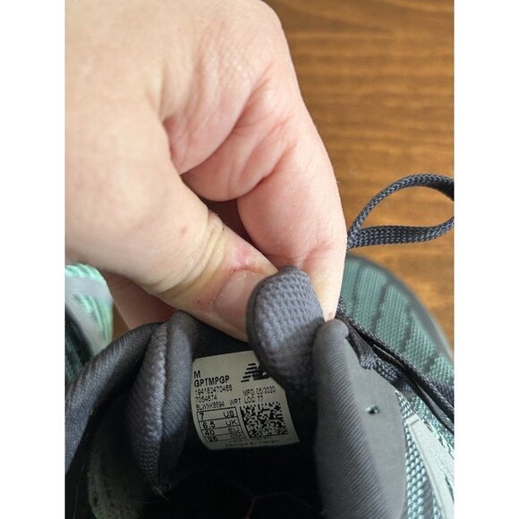 New Balance Fresh Foam Temp Neo Mint Violet Lace Up Running Sneakers Mens US 7 - Picture 8 of 9